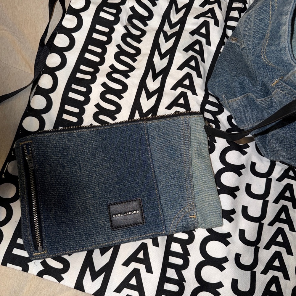 Marc Jacobs Denim Patchwork Tote - image 4